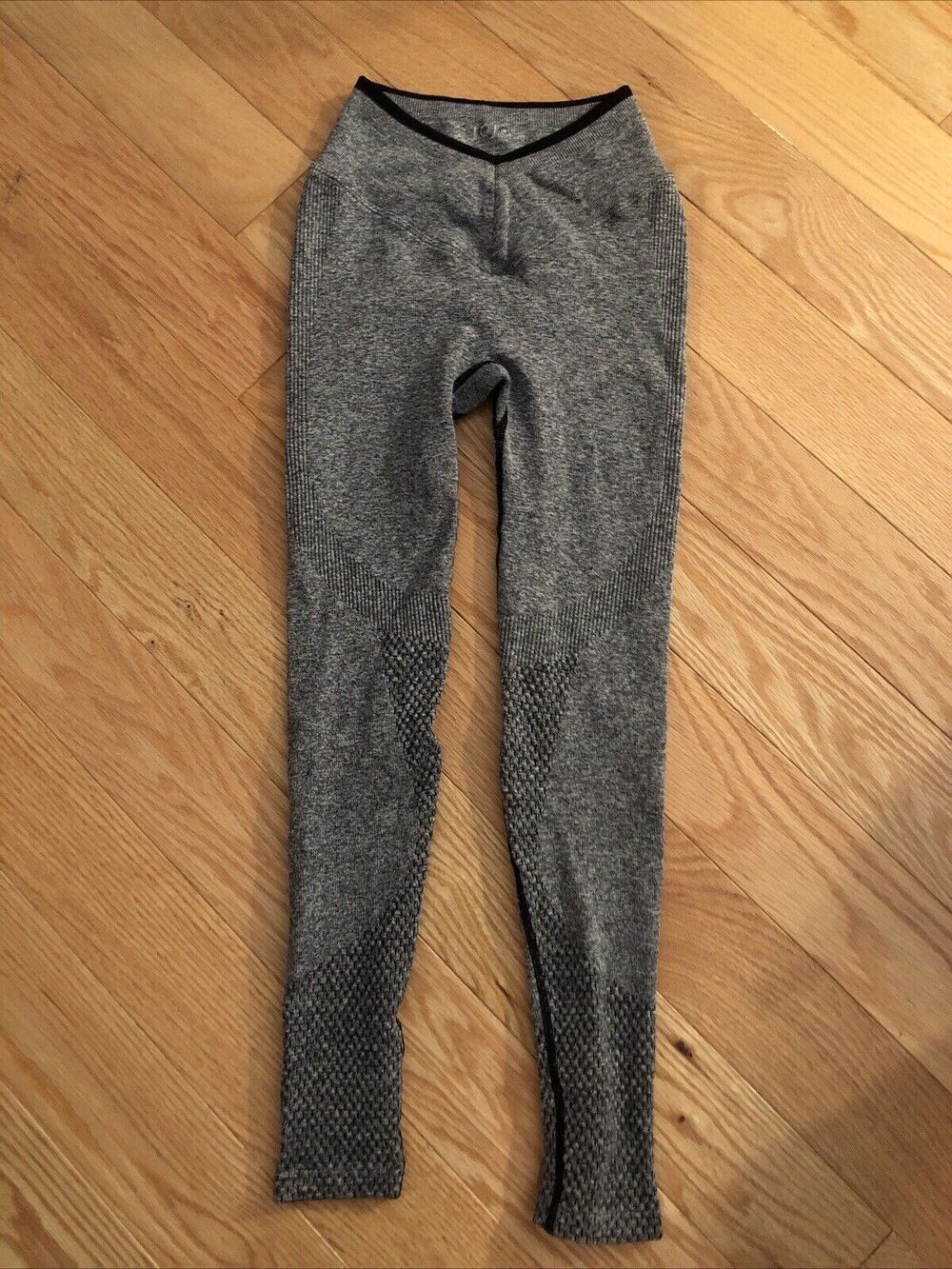 Jojo Women's Jogger Gym Training Yoga Pants Size XS Gray Made in USA‎